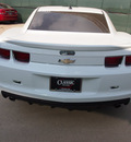chevrolet camaro 2012 summ white coupe ls gasoline 6 cylinders rear wheel drive not specified 76051