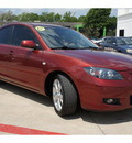 mazda mazda3 2009 dk  red sedan i touring value gasoline 4 cylinders front wheel drive automatic 78729