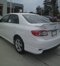 toyota corolla 2012 white sedan s gasoline 4 cylinders front wheel drive automatic 75569