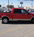 ford f 150 2003 red lariat gasoline 8 cylinders sohc rear wheel drive automatic 79936