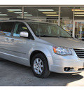 chrysler town and country 2010 silver van touring gasoline 6 cylinders front wheel drive automatic 78216
