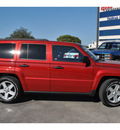 jeep patriot 2010 red suv latitude gasoline 4 cylinders 2 wheel drive automatic 78130