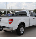 ford f 150 2012 white xlt flex fuel 6 cylinders 2 wheel drive automatic 77074