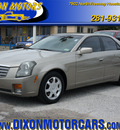 cadillac cts 2004 beige sedan gasoline 6 cylinders rear wheel drive automatic with overdrive 77037