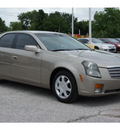 cadillac cts 2004 beige sedan gasoline 6 cylinders rear wheel drive automatic with overdrive 77037
