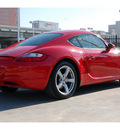porsche cayman 2007 red coupe s gasoline 6 cylinders rear wheel drive 6 speed manual 77002