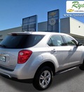 chevrolet equinox 2010 silver suv ls gasoline 4 cylinders front wheel drive 6 speed automatic 55313