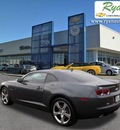 chevrolet camaro 2011 dk  gray coupe 2 ss rs leather gasoline 8 cylinders rear wheel drive 6 speed manual 55313