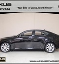 lexus is 250 2010 black sedan navigation gasoline 6 cylinders all whee drive 6 speed automatic 55391