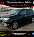acura mdx 2007 black suv w tech res gasoline 6 cylinders all whee drive automatic 55420