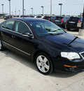 volkswagen passat 2009 black sedan 2 0t gasoline 4 cylinders front wheel drive automatic 76087