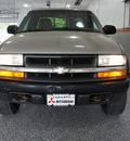 chevrolet s 10 2001 lt  gray ls gasoline 6 cylinders 4 wheel drive automatic 44060