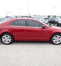 ford fusion 2010 dk  red sedan se gasoline 4 cylinders front wheel drive automatic 77388