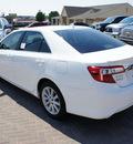 toyota camry 2012 white sedan xle v6 gasoline 6 cylinders front wheel drive 6 speed automatic 76087