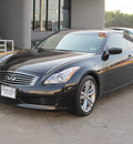 infiniti g37 2008 black coupe gasoline 6 cylinders rear wheel drive shiftable automatic 77074