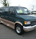 ford e 350 1996 green van gasoline v8 rear wheel drive automatic with overdrive 76087