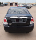 ford fusion 2007 black sedan i 4 sel gasoline 4 cylinders front wheel drive automatic 76049
