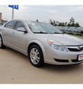 saturn aura 2008 silver sedan xe gasoline 6 cylinders front wheel drive automatic with overdrive 77656