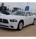 dodge charger 2011 white sedan se gasoline 6 cylinders rear wheel drive automatic with overdrive 77656