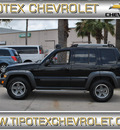 jeep liberty 2005 black suv renegade gasoline 6 cylinders rear wheel drive automatic 78521