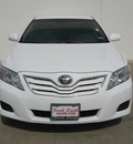 toyota camry 2010 white sedan le gasoline 4 cylinders front wheel drive automatic 78577
