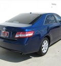 toyota camry 2011 blue sedan le gasoline 4 cylinders front wheel drive automatic 78577