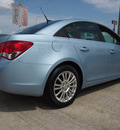 chevrolet cruze 2011 blue sedan eco gasoline 4 cylinders front wheel drive 6 speed automatic 77521