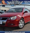 volkswagen eos 2008 dk  red turbo gasoline 4 cylinders front wheel drive automatic 75235