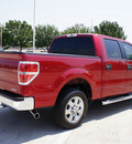 ford f 150 2011 red xlt flex fuel 8 cylinders 2 wheel drive automatic 76011
