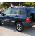 chevrolet tracker 2003 dk  blue suv gasoline 4 cylinders 4 wheel drive automatic with overdrive 77008