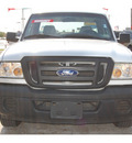 ford ranger 2008 white pickup truck xl gasoline 4 cylinders 2 wheel drive automatic with overdrive 77504