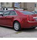 cadillac cts 2012 red sedan 3 0l luxury gasoline 6 cylinders rear wheel drive automatic 77002
