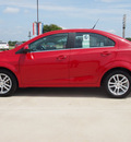 chevrolet sonic 2012 red sedan lt gasoline 4 cylinders front wheel drive automatic 78155
