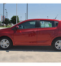 chevrolet sonic 2012 red hatchback ls gasoline 4 cylinders front wheel drive automatic 78155