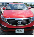 kia sportage 2012 dk  red suv lx gasoline 4 cylinders front wheel drive 6 speed automatic 77539