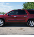 gmc acadia 2009 red suv sle 1 gasoline 6 cylinders front wheel drive automatic 77094
