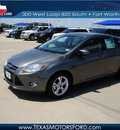 ford focus 2012 gray hatchback se flex fuel 4 cylinders front wheel drive 5 speed manual 76108