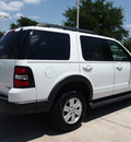 ford explorer 2007 white suv xlt gasoline 6 cylinders rear wheel drive automatic with overdrive 76011