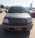 toyota sequoia 2003 dk  gray suv limited gasoline 8 cylinders 4 wheel drive automatic 76049