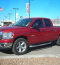 dodge ram 1500 2008 red pickup truck gasoline 8 cylinders rear wheel drive automatic 79925