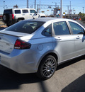 ford focus 2011 silver sedan gasoline 4 cylinders front wheel drive automatic 79925