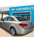 chevrolet cruze 2012 gold sedan ltz gasoline 4 cylinders front wheel drive automatic 75067
