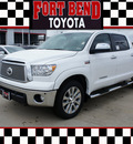 toyota tundra 2012 white limited gasoline 8 cylinders 2 wheel drive automatic 77469