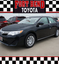 toyota camry 2012 gray sedan le gasoline 4 cylinders front wheel drive automatic 77469