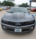 chevrolet camaro 2011 dk  gray coupe lt gasoline 6 cylinders rear wheel drive automatic 75067