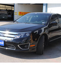 ford fusion 2012 black sedan sel gasoline 4 cylinders front wheel drive automatic with overdrive 78861