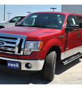 ford f 150 2011 red xlt gasoline 6 cylinders 2 wheel drive automatic 78861