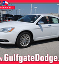chrysler 200 2012 white sedan limited flex fuel 6 cylinders front wheel drive shiftable automatic 77017