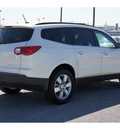 chevrolet traverse 2012 white lt gasoline 6 cylinders front wheel drive automatic 78216