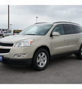 chevrolet traverse 2011 gold lt gasoline 6 cylinders front wheel drive automatic 78216